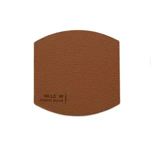 MiLLE W NORDISK DESIGN - Ellips Glasbrik - Cognac - 10x10 cm