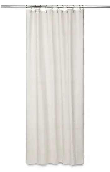 Compliments - Badeforhæng - Lino shower curtain w/eyelets 200 cm - Linen