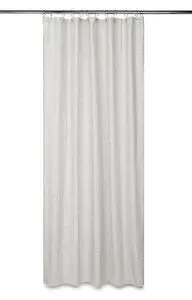 Compliments - Badeforhæng - Lino shower curtain w/eyelets 200 cm - Grå
