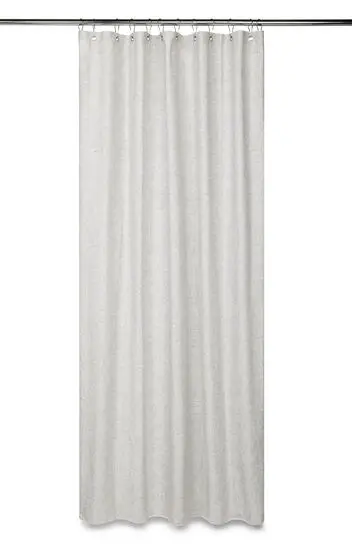 Compliments - Badeforhæng - Lino shower curtain w/eyelets 200 cm - Grå