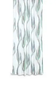 Compliments - Tangle shower curtain w/tape 200 cm - Grøn