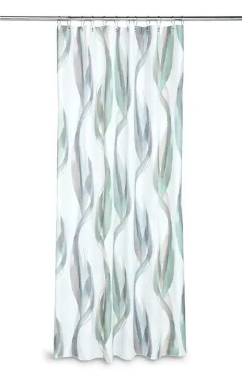 Compliments - Tangle shower curtain w/eyelets 200 cm  - Grøn