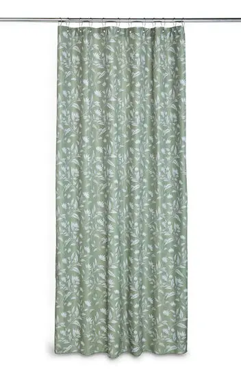Compliments - Fuji shower curtain w/eyelets 200 cm  - Grøn