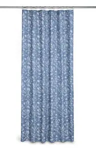 Compliments - Fuji shower curtain w/eyelets 200 cm  - Blå