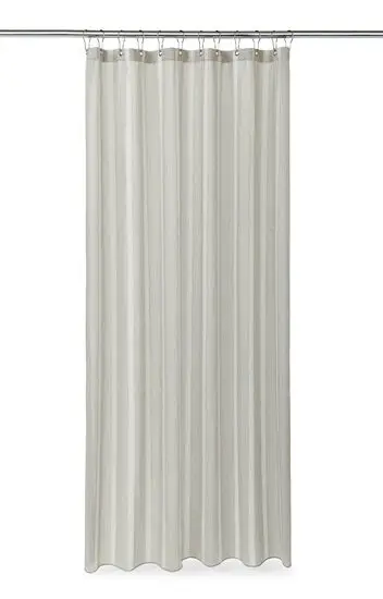 Compliments - Badeforhæng - Lumien shower curtain w/eyelets 220 cm - Taupe
