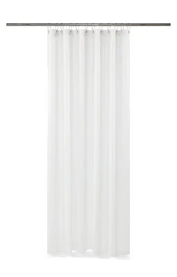Compliments - Badeforhæng - Lines shower curtain w/eyelets 220 cm - Hvid
