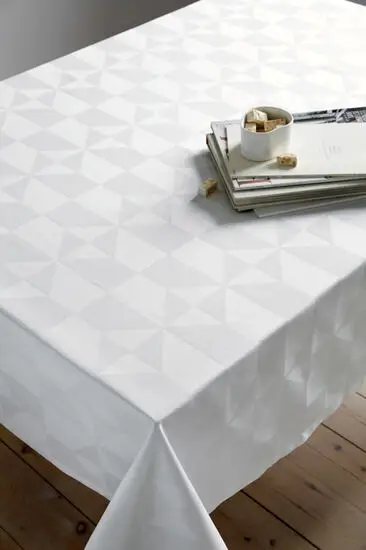 Compliments - Dug - Wind Damask 140x180 cm - Hvid