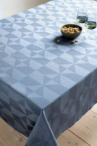 Compliments - Dug - Wind Damask 140x180 cm - Blå
