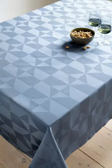 Compliments - Dug - Wind Damask 140x180 cm - Blå
