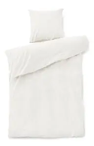 Compliments - Sengetøj - Stone Bed Linen 140x200/60x63  cm - Hvid