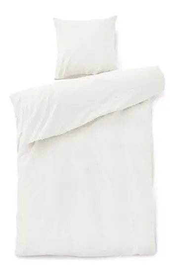 Compliments - Sengetøj - Stone Bed Linen 140x200/60x63  cm - Hvid