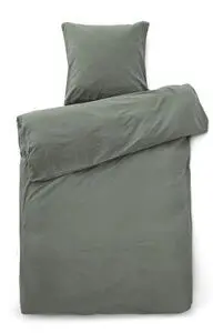 Compliments - Sengetøj - Stone Bed Linen 140x200/60x63  cm - Grå