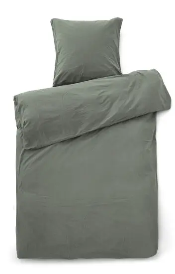 Compliments - Sengetøj - Stone Bed Linen 140x200/60x63  cm - Grå