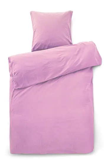 Compliments - Sengetøj - Stone Bed Linen 140x220/60x63 cm - Pink Sky