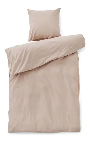 Compliments - Sengetøj - Stone Bed Linen 240x220/60x63 (2) cm - Rose