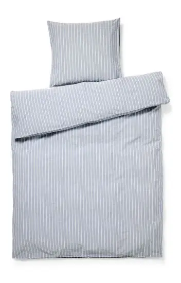 Compliments - Sengetøj - Blik Bed Linen 140x200/60x63 cm - Blå