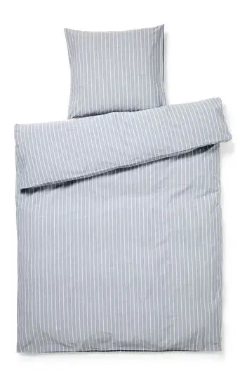 Compliments - Sengetøj - Blik Bed Linen 240x220/60x63 (2) cm - Blå