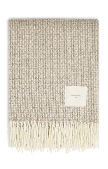 Compliments - Plaid - Nest Throw 140x200 cm - Taupe