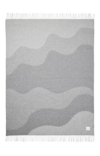 Compliments - Plaid - Waves Throw 140x200 cm - Grå