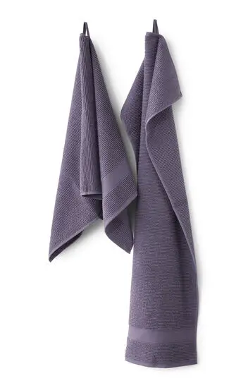 Compliments - Håndklæde - Slow Towel 50x100 cm - Plum