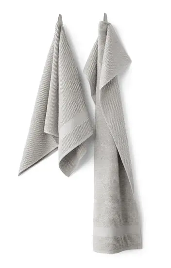 Compliments - Håndklæde - Slow Towel 50x100 cm - Lys grå