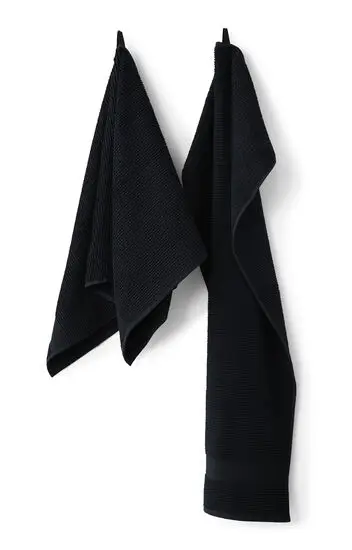 Compliments - Håndklæde - Slow Towel 50x100 cm - Sort