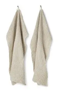 Compliments - Håndklæde - Como Towel 40x60 cm - 2 pack - Sand