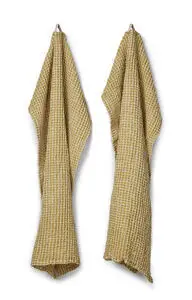 Compliments - Håndklæde - Como Towel 40x60 cm - 2 pack - Mustard