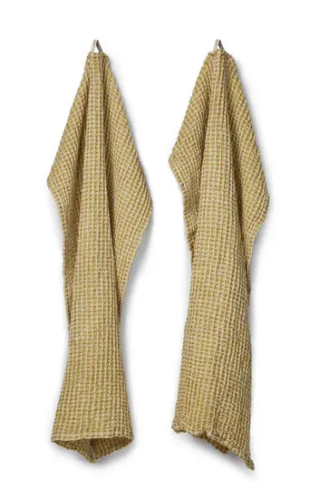 Compliments - Håndklæde - Como Towel 40x60 cm - 2 pack - Mustard