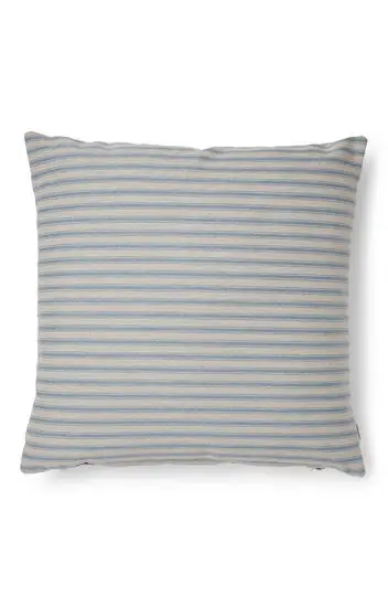 Compliments - Pudebetræk Outdoor Fine Stripe 45x45 cm - Støvet blå