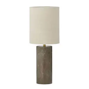 Cozy Living - Ella Marmor Lampe Toffee m. Chambrai skygge