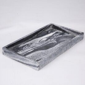 Bahne - BAKKE MARMORGRÅ 40X22 CM