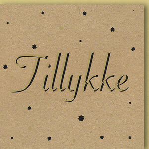 Bahne - Kort Til lykke
