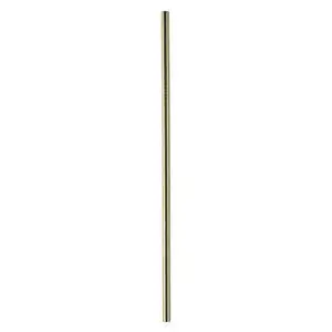 Bahne - Sugerør guld metal - 21 cm