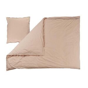 Bahne - Curly Percale Sengetøj Rose 220cm
