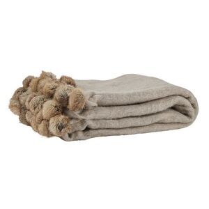 Margit Brandt - MB Kasteuld m. kanin pom pom beige