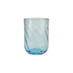 Bahne - Twist drikkeglas lyseblå 300ml