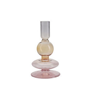 Bahne - Lysestage m. 1 ring, 1 boble