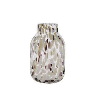 Bahne - Vase m.bland farveprikker