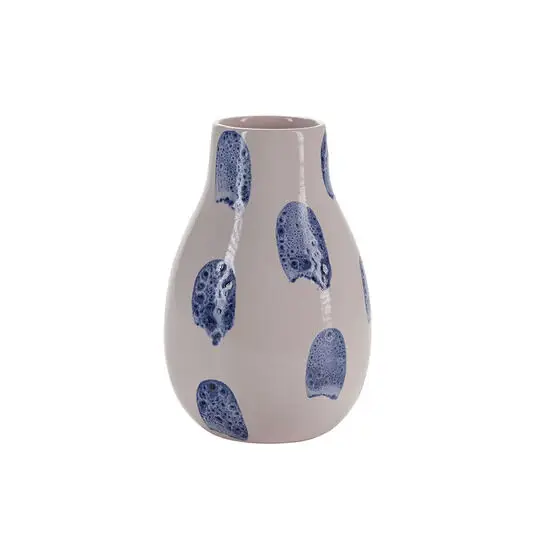 Bahne - Vase glaseret med prikker