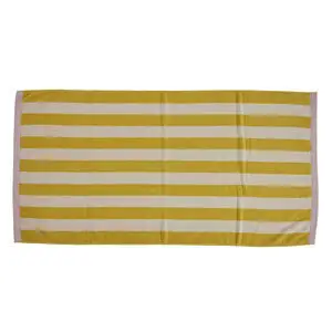 Bahne - Håndklædestribe 70x140 Gul, råhvid, blush