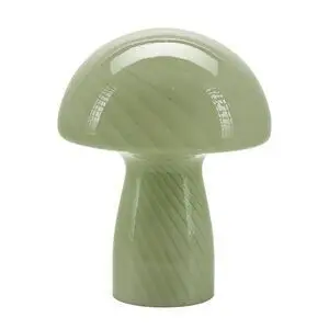 Bahne - Mushroom Bordlampe - GRØN - 23 cm høj