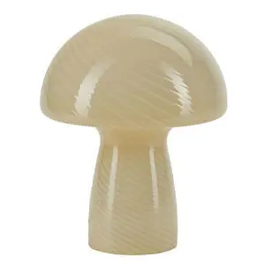 Bahne - Mushroom Bordlampe - GUL - XL - 32 cm høj
