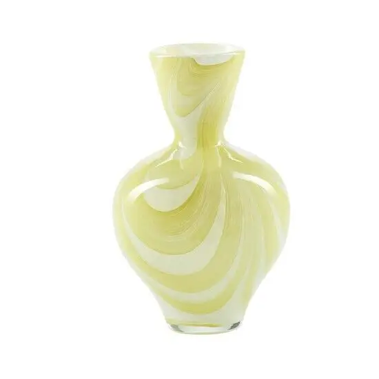 Bahne - Vase hjerteform - GUL