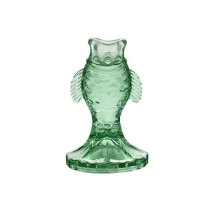 Bahne - Fiskestage, grøn - H12 cm