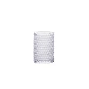 Bahne - Glas tandbørsteholder, lilla - H10,5 cm