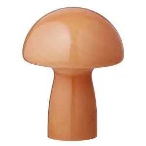 Bahne - Mushroomlampe - Orange (DT) - 23 cm høj
