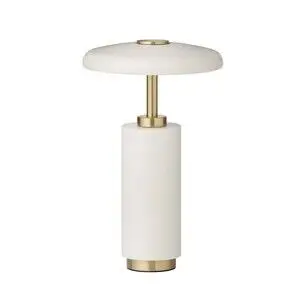 Cozy Living - Cassias genopladelig LED-lampe - IVORY