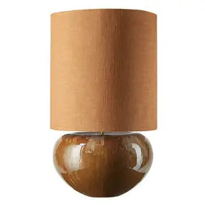 Cozy Living - Emaljeret lampe CUMIN m. Skygge - stor*