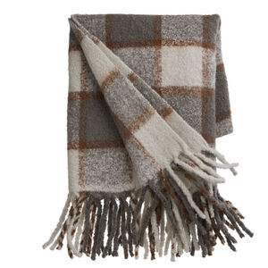 Cozy Living - Mathea Throw - Tjek TAUPE